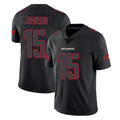Punc TB.Buccaneers #15 Tez Johnson Player Black Impact Limited Home Game Stitched Jerseys