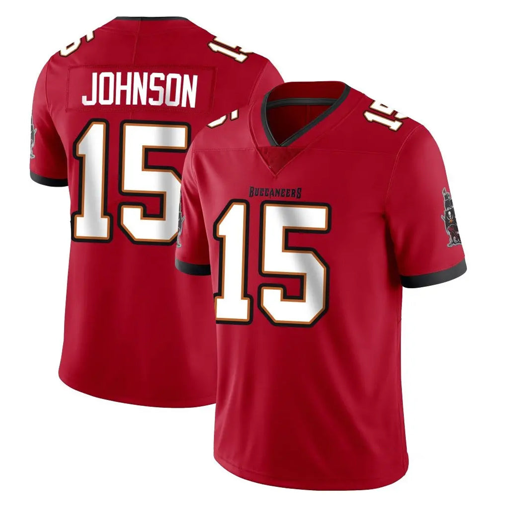 Punc TB.Buccaneers #15 Tez Johnson Player Red Limited Vapor Home Game Stitched Jerseys