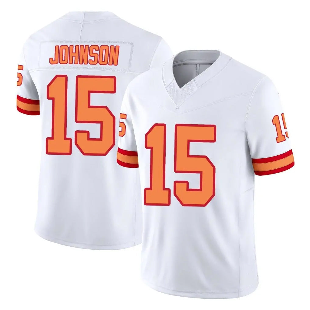 Punc TB.Buccaneers #15 Tez Johnson Player White Limited '76 Vapor F.U.S.E. Home Game Stitched Jerseys