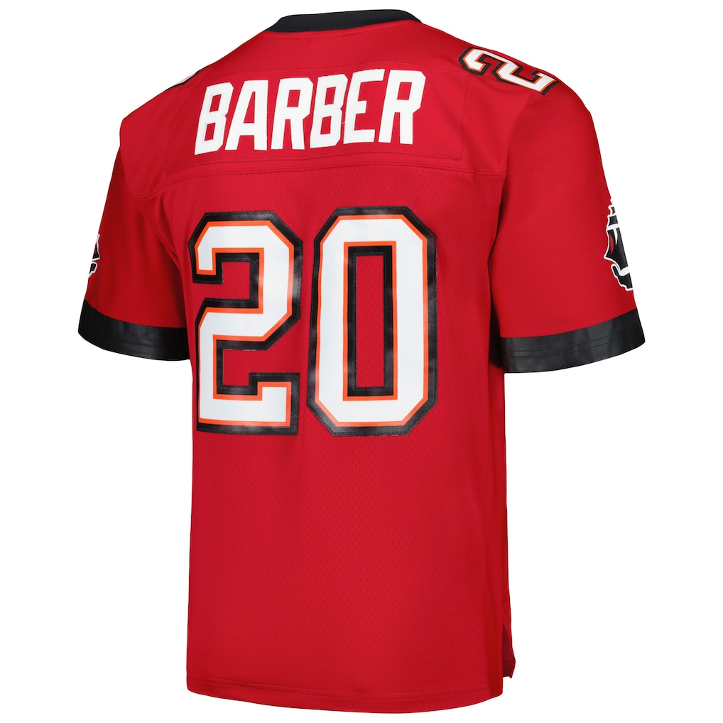 Punc TB.Buccaneers #20 Ronde Barber Mitchell & Ness Red Legacy Replica Jersey Stitched Puhic