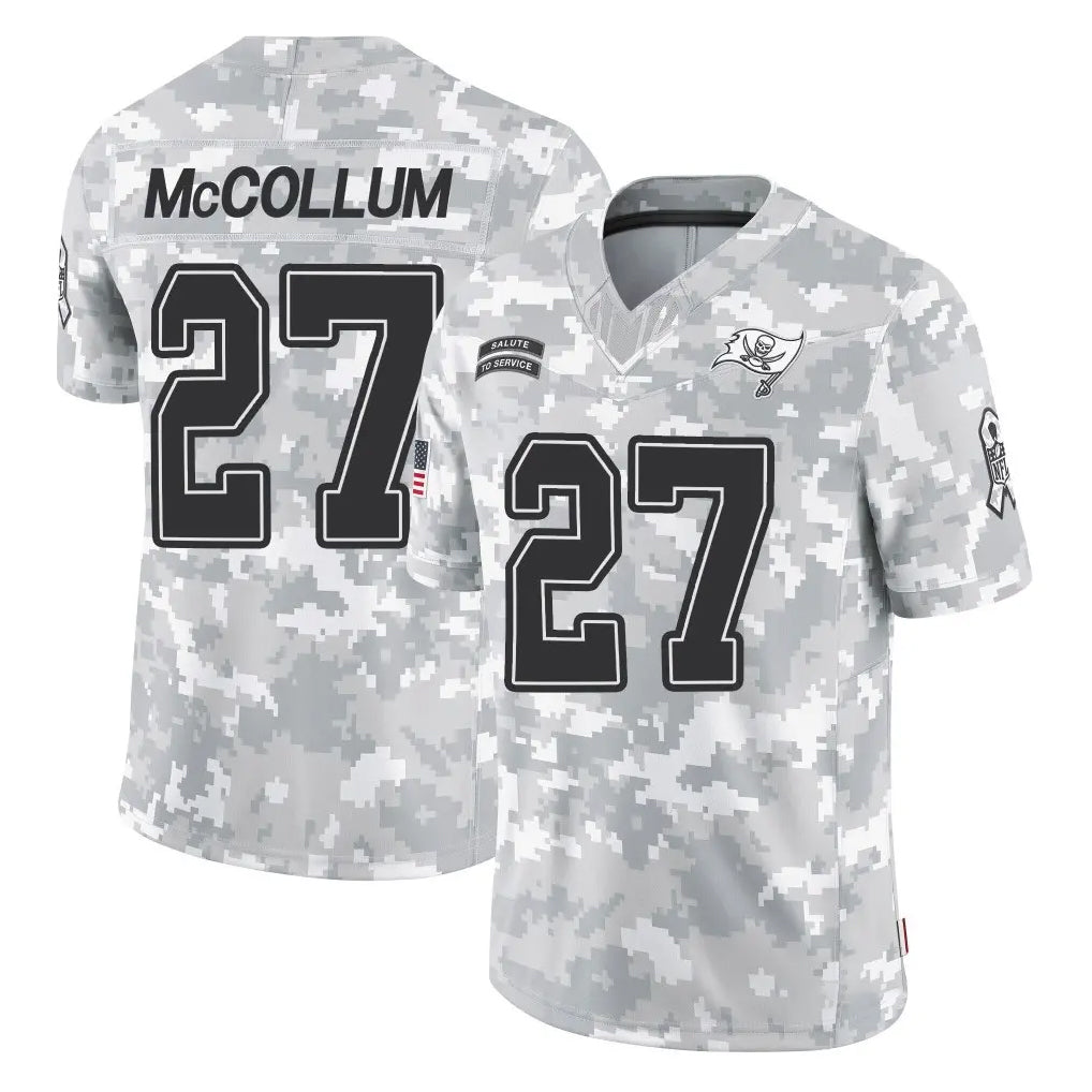 Punc TB.Buccaneers #27 Zyon McCollum Player Arctic Camo Limited Salute To Service Home Game Stitched Jerseys