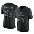 Punc TB.Buccaneers #27 Zyon McCollum Player Black Reflective Limited Home Game Stitched Jerseys