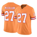 Punc TB.Buccaneers #27 Zyon McCollum Player Orange Limited Vapor F.U.S.E. Home Game Stitched Jerseys