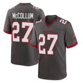 Punc TB.Buccaneers #27 Zyon McCollum Player Pewter Alternate Home Game Stitched Jerseys