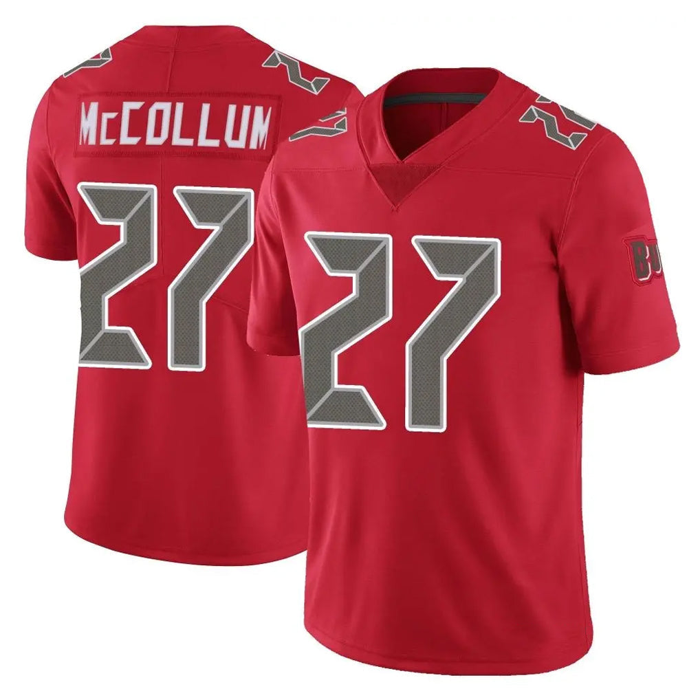 Punc TB.Buccaneers #27 Zyon McCollum Player Red Limited Color Rush Home Game Stitched Jerseys