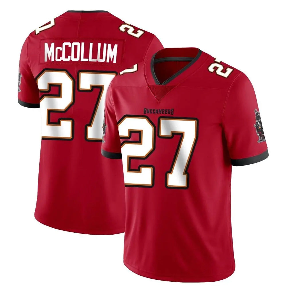 Punc TB.Buccaneers #27 Zyon McCollum Player Red Limited Vapor F.U.S.E. Home Game Stitched Jerseys