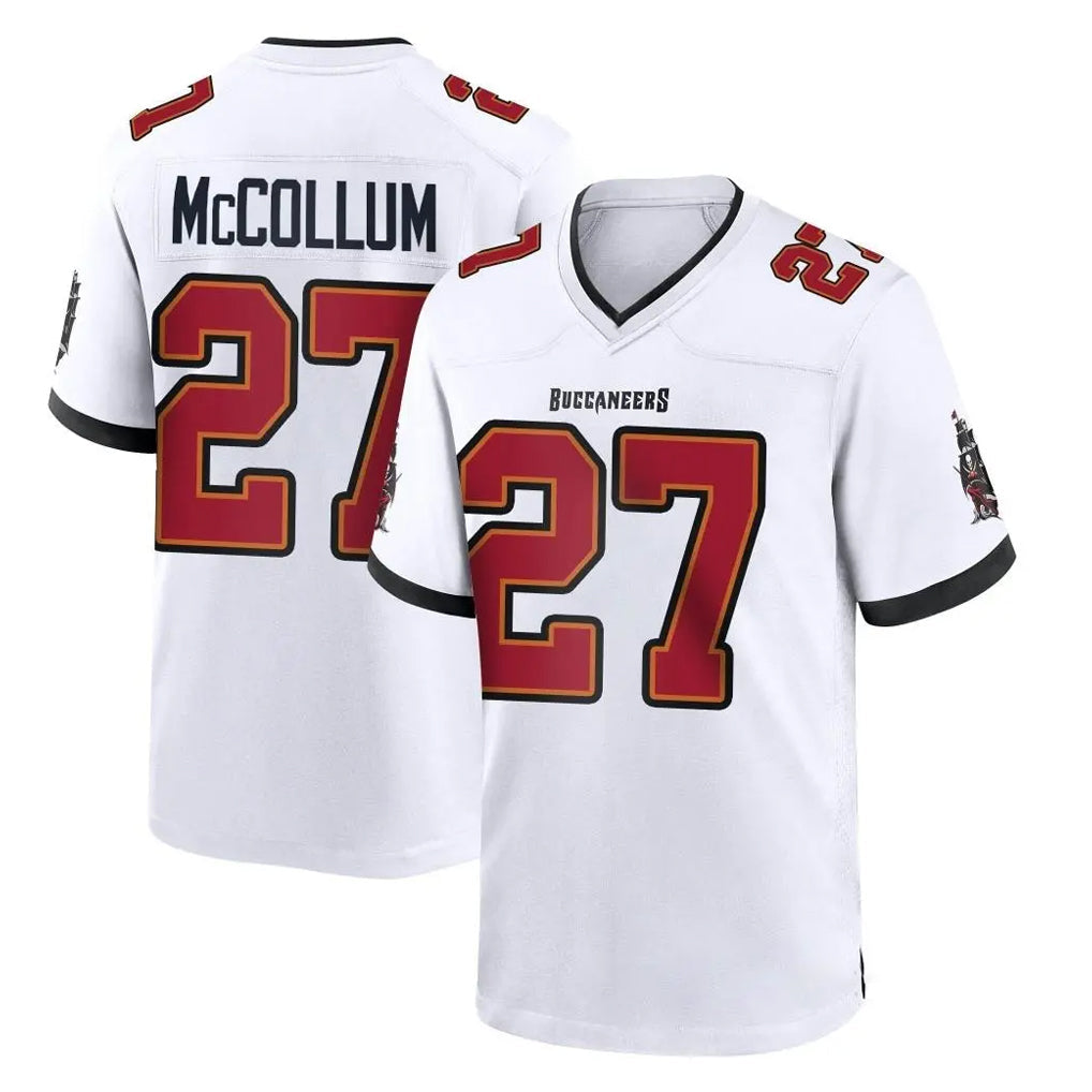 Punc TB.Buccaneers #27 Zyon McCollum Player White Home Game Stitched Jerseys