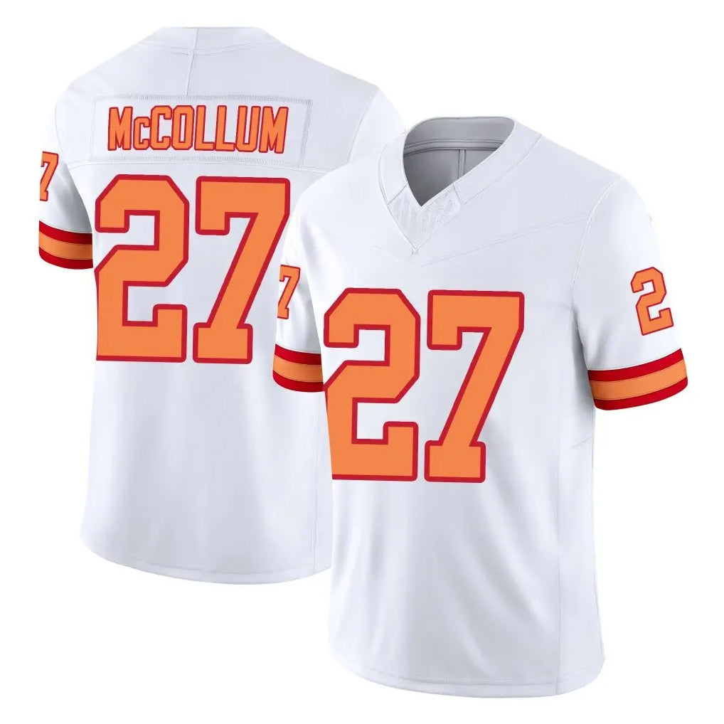 Punc TB.Buccaneers #27 Zyon McCollum Player White Limited '76 Vapor F.U.S.E. Home Game Stitched Jerseys
