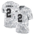 Punc TB.Buccaneers #2 Emeka Egbuka Player Arctic Camo Limited Salute To Service Home Game Stitched Jerseys