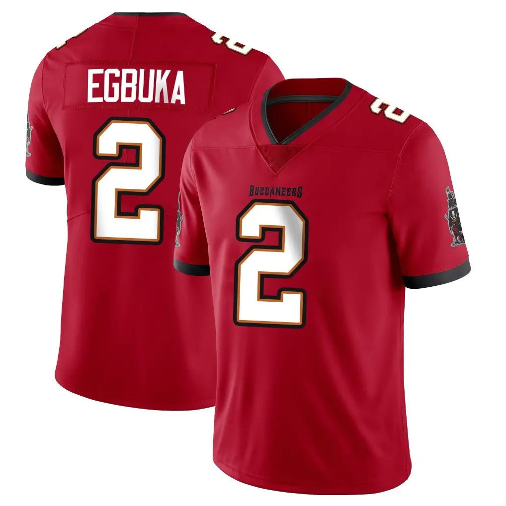 Punc TB.Buccaneers #2 Emeka Egbuka Player Red Limited Vapor Home Game Stitched Jerseys