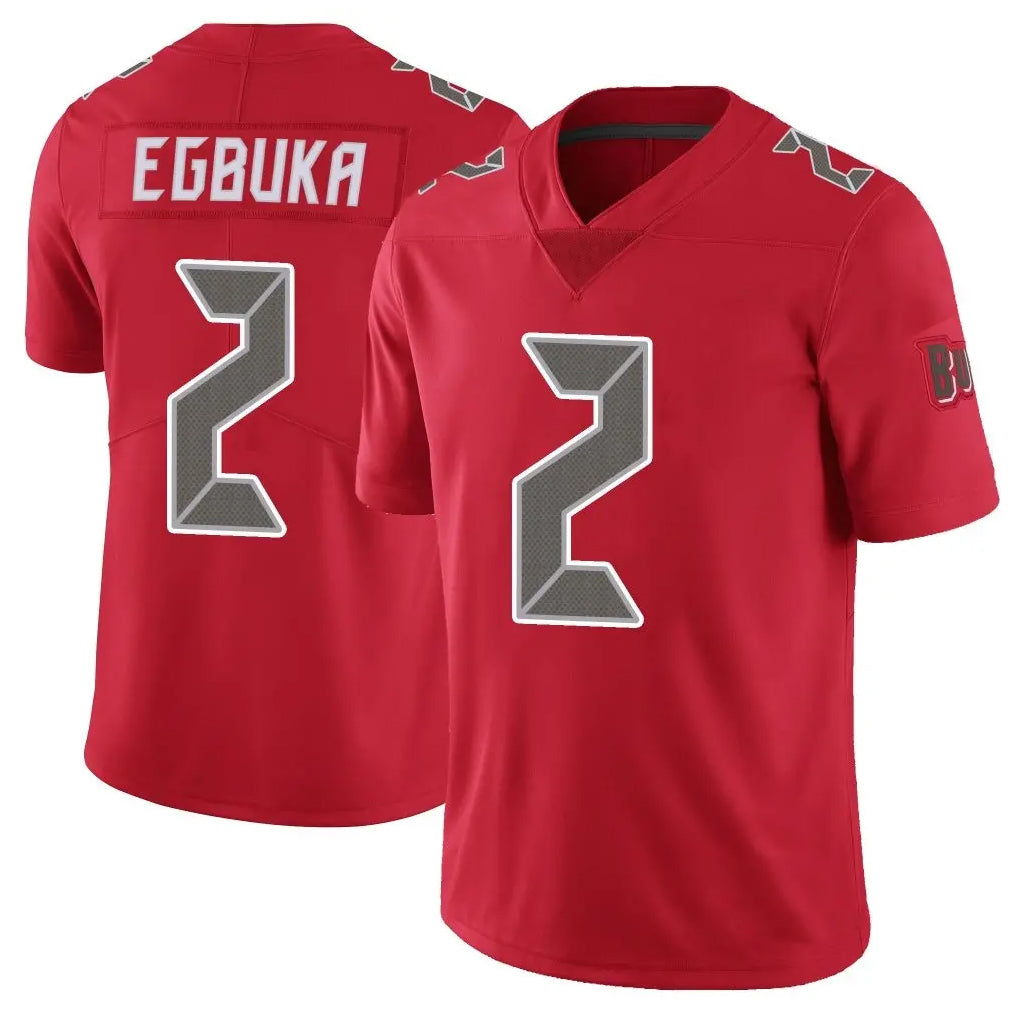 Punc TB.Buccaneers #2 Emeka Egbuka Player Red Vapor Limited Stitched Jerseys