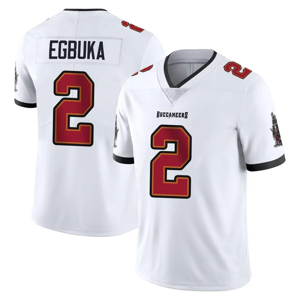 Punc TB.Buccaneers #2 Emeka Egbuka Player White Limited Vapor Untouchable Home Game Stitched Jerseys