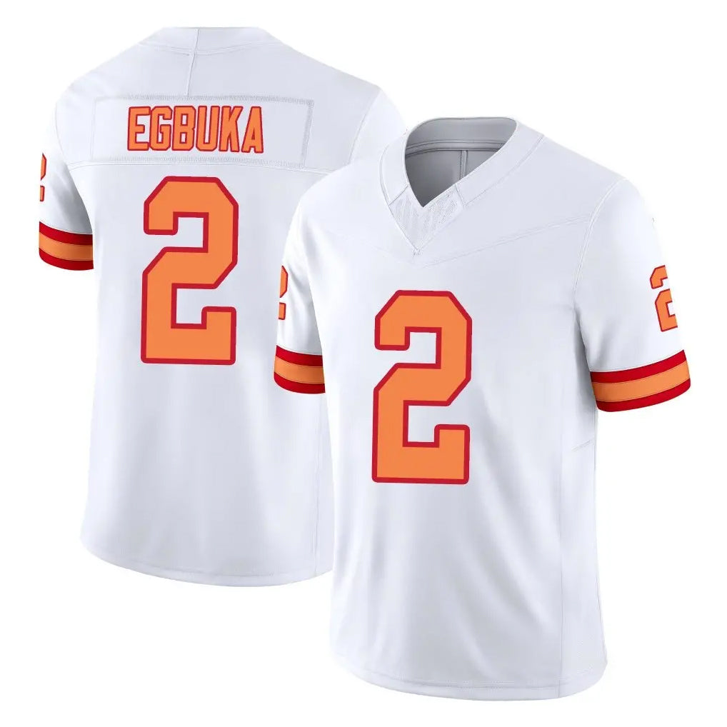 Punc TB.Buccaneers #2 Emeka Egbuka Player White Limited '76 Vapor F.U.S.E. Home Game Stitched Jerseys