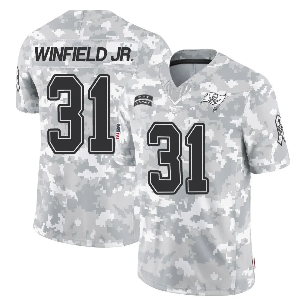 Punc TB.Buccaneers #31 Antoine Winfield Jr. Player Arctic Camo Limited Salute To Service Home Game Stitched Jerseys