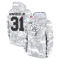 Punc TB.Buccaneers #31 Antoine Winfield Jr. Player Arctic Camo Limited Salute to Service Pullover Hoodies Game Stitched Jerseys