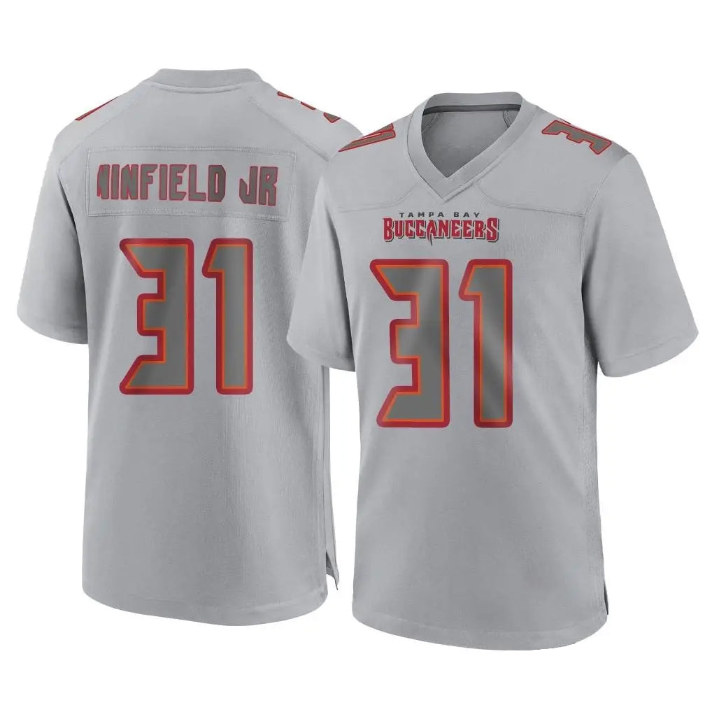 Punc TB.Buccaneers #31 Antoine Winfield Jr. Player Gray Atmosphere Fashion Home Game Stitched Jerseys