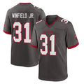 Punc TB.Buccaneers #31 Antoine Winfield Jr. Player Pewter Alternate Home Game Stitched Jerseys