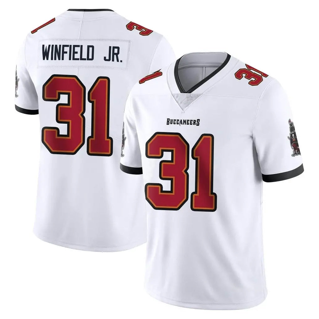 Punc TB.Buccaneers #31 Antoine Winfield Jr. Player White Limited Vapor Untouchable Home Game Stitched Jerseys
