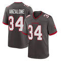 Punc TB.Buccaneers #34 Alex Anzalone Player Pewter Alternate Home Game Stitched Jerseys