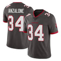 Punc TB.Buccaneers #34 Alex Anzalone Player Pewter Limited Alternate Vapor Home Game Stitched Jerseys
