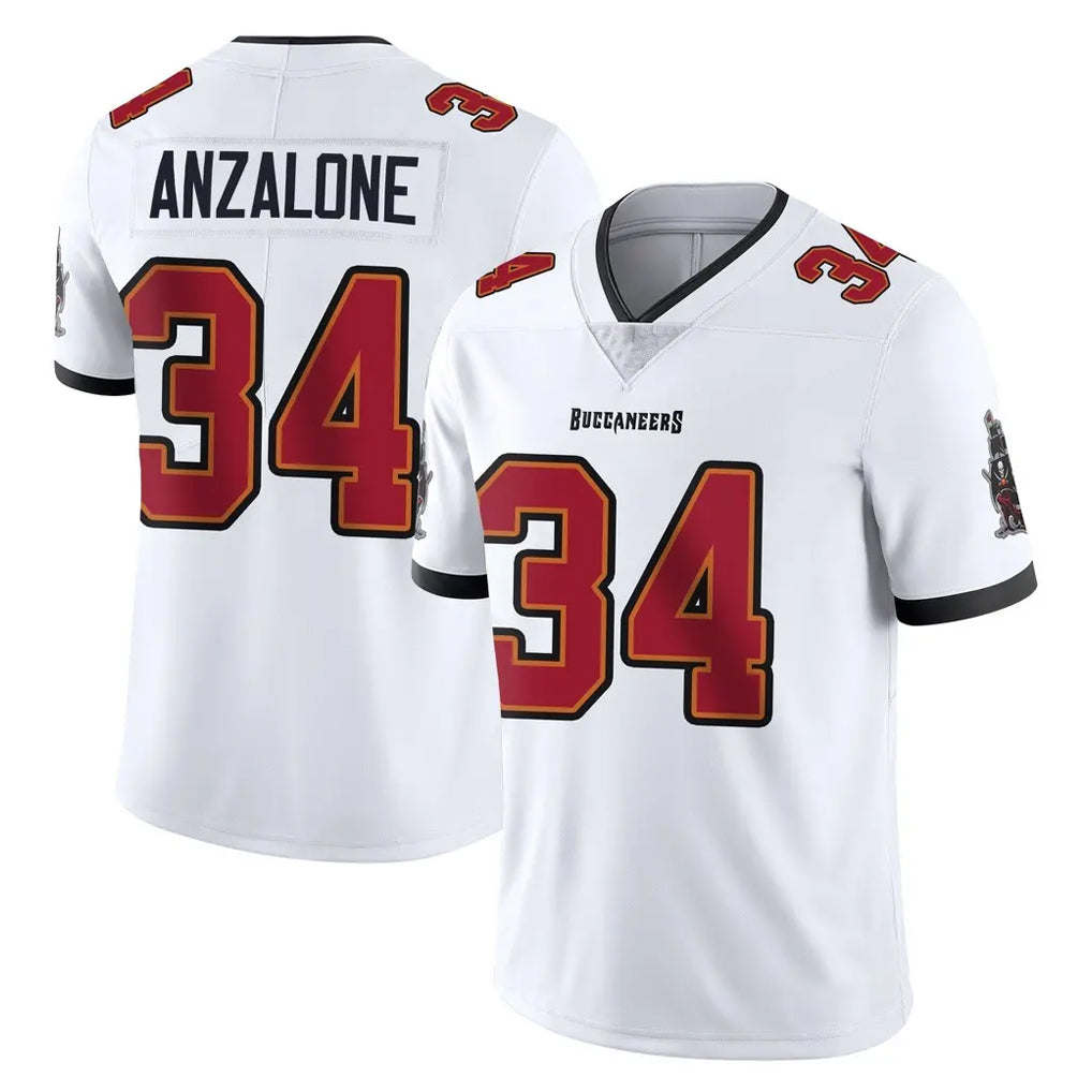 Punc TB.Buccaneers #34 Alex Anzalone Player White Limited Vapor Untouchable Home Game Stitched Jerseys