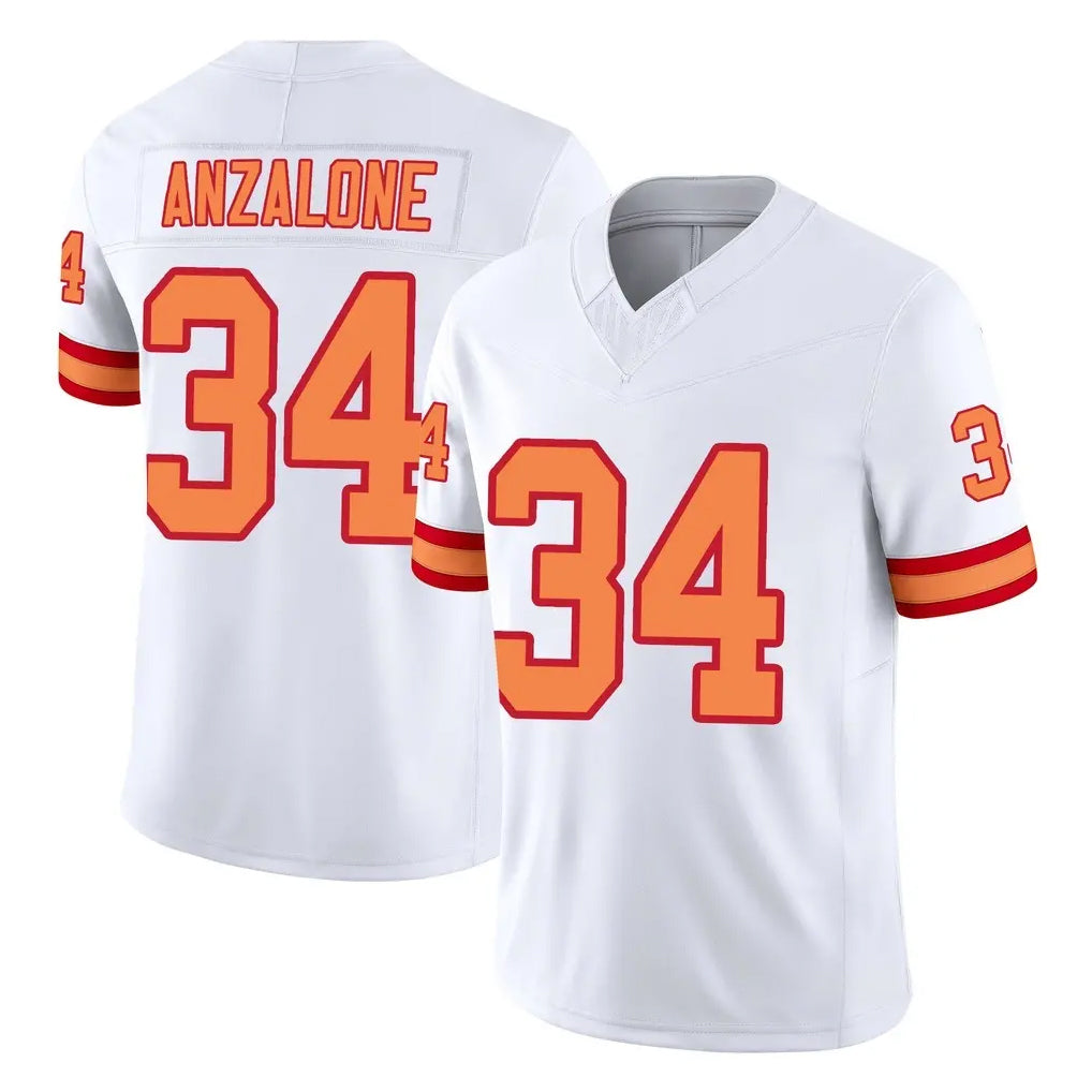 Punc TB.Buccaneers #34 Alex Anzalone Player White Limited '76 Vapor F.U.S.E. Home Game Stitched Jerseys