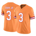 Punc TB.Buccaneers #3 Rueben Bain Jr. Player Orange Limited Vapor F.U.S.E. Home Game Stitched Jerseys