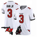 Punc TB.Buccaneers #3 Rueben Bain Jr. Player White Limited 2026 Season Vapor F.U.S.E. Home Game Stitched Jerseys