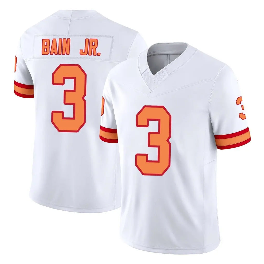 Punc TB.Buccaneers #3 Rueben Bain Jr. Player White Limited '76 Vapor F.U.S.E. Home Game Stitched Jerseys