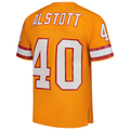 Punc TB.Buccaneers #40 Mike Alstott Mitchell & Ness Orange Legacy Replica Stitched Puhic Jersey