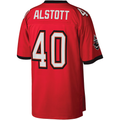 Punc TB.Buccaneers #40 Mike Alstott Mitchell & Ness Red Legacy Replica Stitched Puhic Jersey
