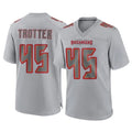 Punc TB.Buccaneers #45 Josiah Trotter Player Gray Atmosphere Fashion Home Game Stitched Jerseys