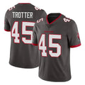 Punc TB.Buccaneers #45 Josiah Trotter Player Pewter Limited Alternate Vapor Home Game Stitched Jerseys