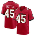 Punc TB.Buccaneers #45 Josiah Trotter Player Red Home Game Stitched Jerseys