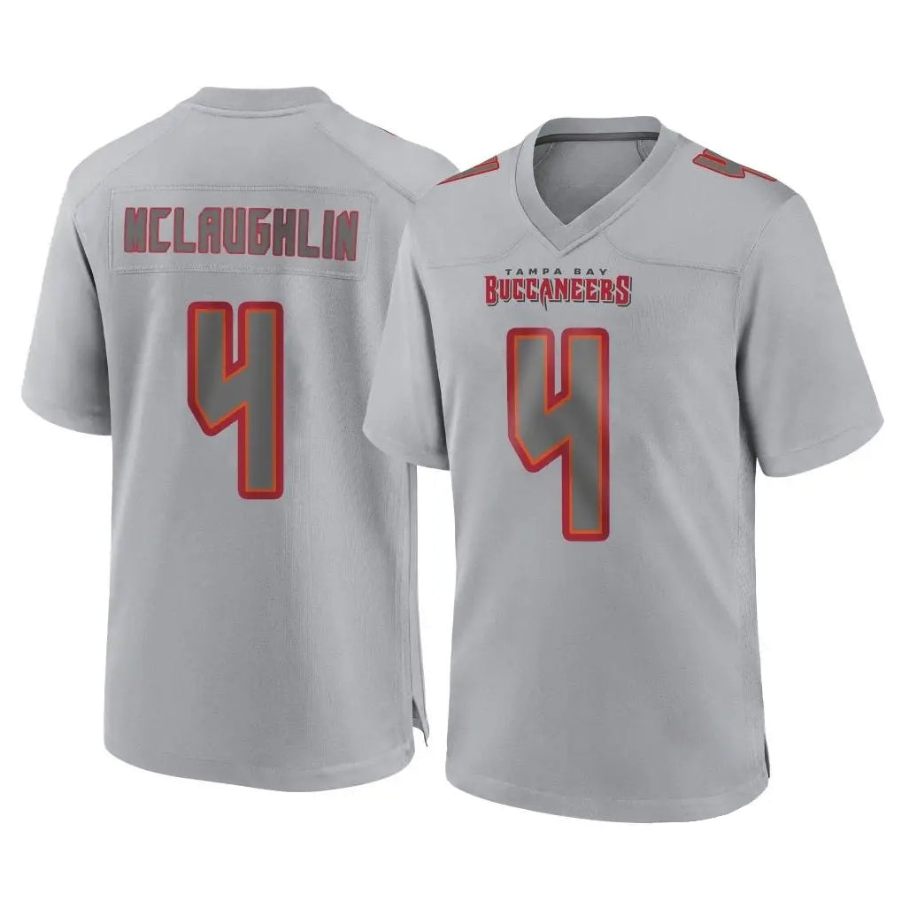 Punc TB.Buccaneers #4 Chase McLaughlin Player Gray Atmosphere Fashion Home Game Stitched Jerseys
