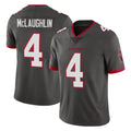 Punc TB.Buccaneers #4 Chase McLaughlin Player Pewter Limited Alternate Vapor Home Game Stitched Jerseys