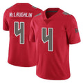Punc TB.Buccaneers #4 Chase McLaughlin Player Red Limited Color Rush Home Game Stitched Jerseys