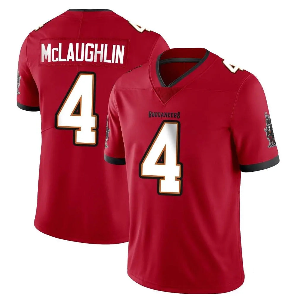 Punc TB.Buccaneers #4 Chase McLaughlin Player Red Limited Vapor Home Game Stitched Jerseys