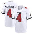 Punc TB.Buccaneers #4 Chase McLaughlin Player White Home Game Stitched Jerseys