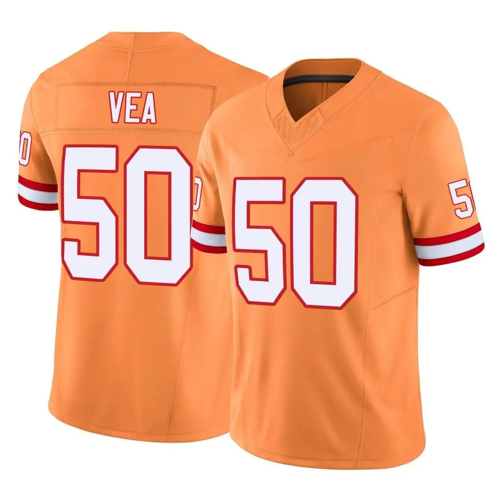 Punc TB.Buccaneers #50 Vita Vea Player Orange Limited Vapor F.U.S.E. Home Game Stitched Jerseys