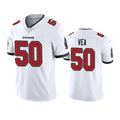 Punc TB.Buccaneers #50 Vita Vea Player White Limited Vapor Untouchable Home Game Stitched Jerseys