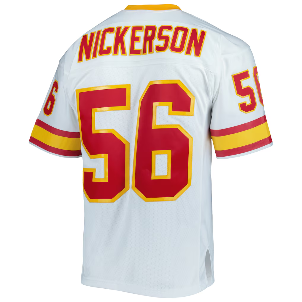 Punc TB.Buccaneers #56 Hardy Nickerson Mitchell & Ness White Legacy Replica Jersey