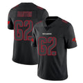 Punc TB.Buccaneers #62 Graham Barton Player Black Impact Limited Home Game Stitched Jerseys