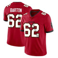 Punc TB.Buccaneers #62 Graham Barton Player Red Limited Vapor Home Game Stitched Jerseys