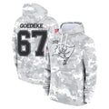 Punc TB.Buccaneers #67 Luke Goedeke Player Arctic Camo Limited Salute to Service Pullover Hoodies Game Stitched Jerseys