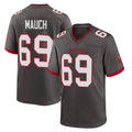 Punc TB.Buccaneers #69 Cody Mauch Player Pewter Alternate Home Game Stitched Jerseys