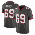 Punc TB.Buccaneers #69 Cody Mauch Player Pewter Limited Alternate Vapor Home Game Stitched Jerseys
