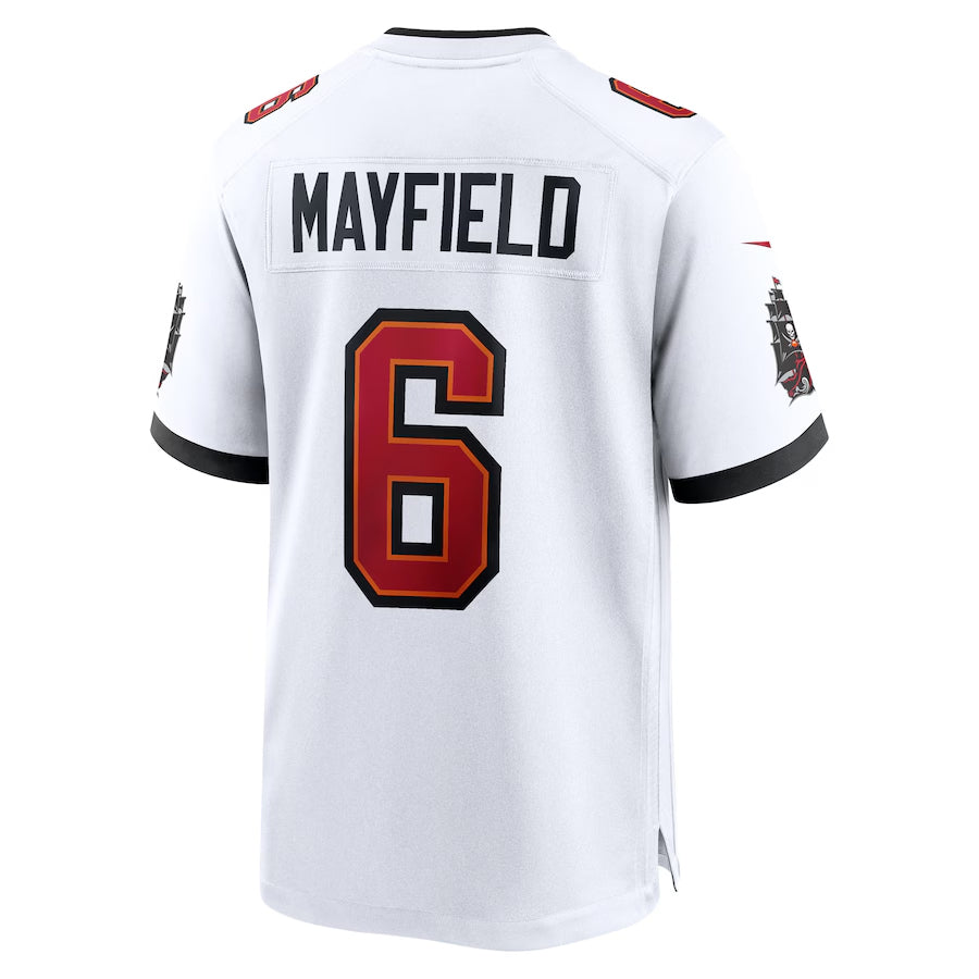 Punc TB.Buccaneers #6 Baker Mayfield Player White Game Stitched Jerseys