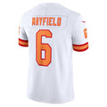 Punc TB.Buccaneers #6 Baker Mayfield Player White Vapor F.U.S.E. Limited Stitched Jerseys