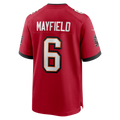 Punc TB.Buccaneers #6 Baker Mayfield Red Team Game Stitched Jerseys